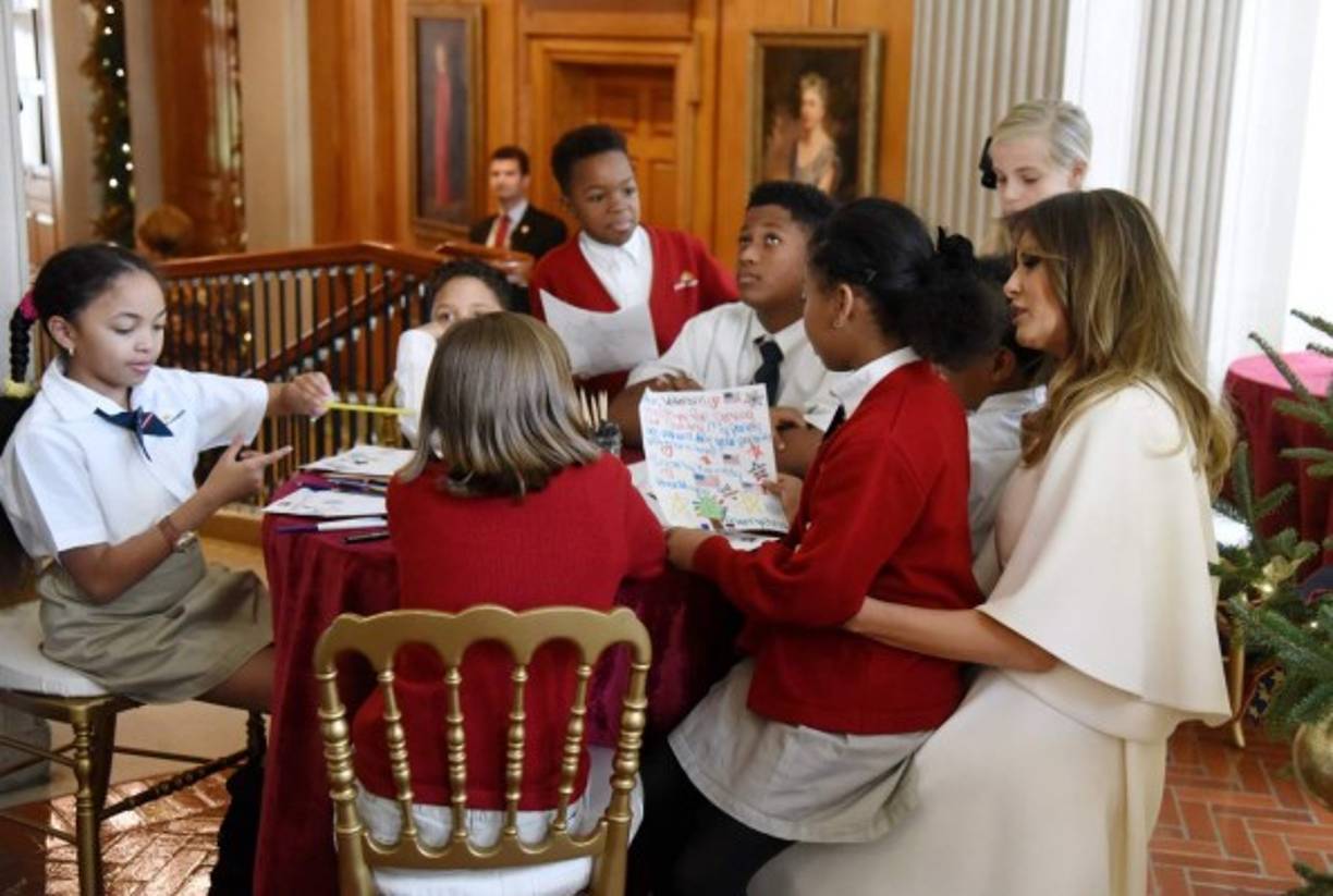 Melania ha enfocado sus esfuerzos como primera dama en luchar contra el acoso infantil y la epidemia de drogas que afecta a EUA.