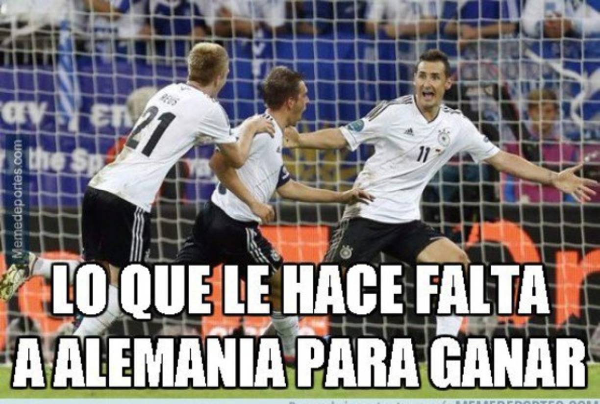 Klose, el que por años fue referente de Alemania en el ataque es recordado y hoy les hizo falta.