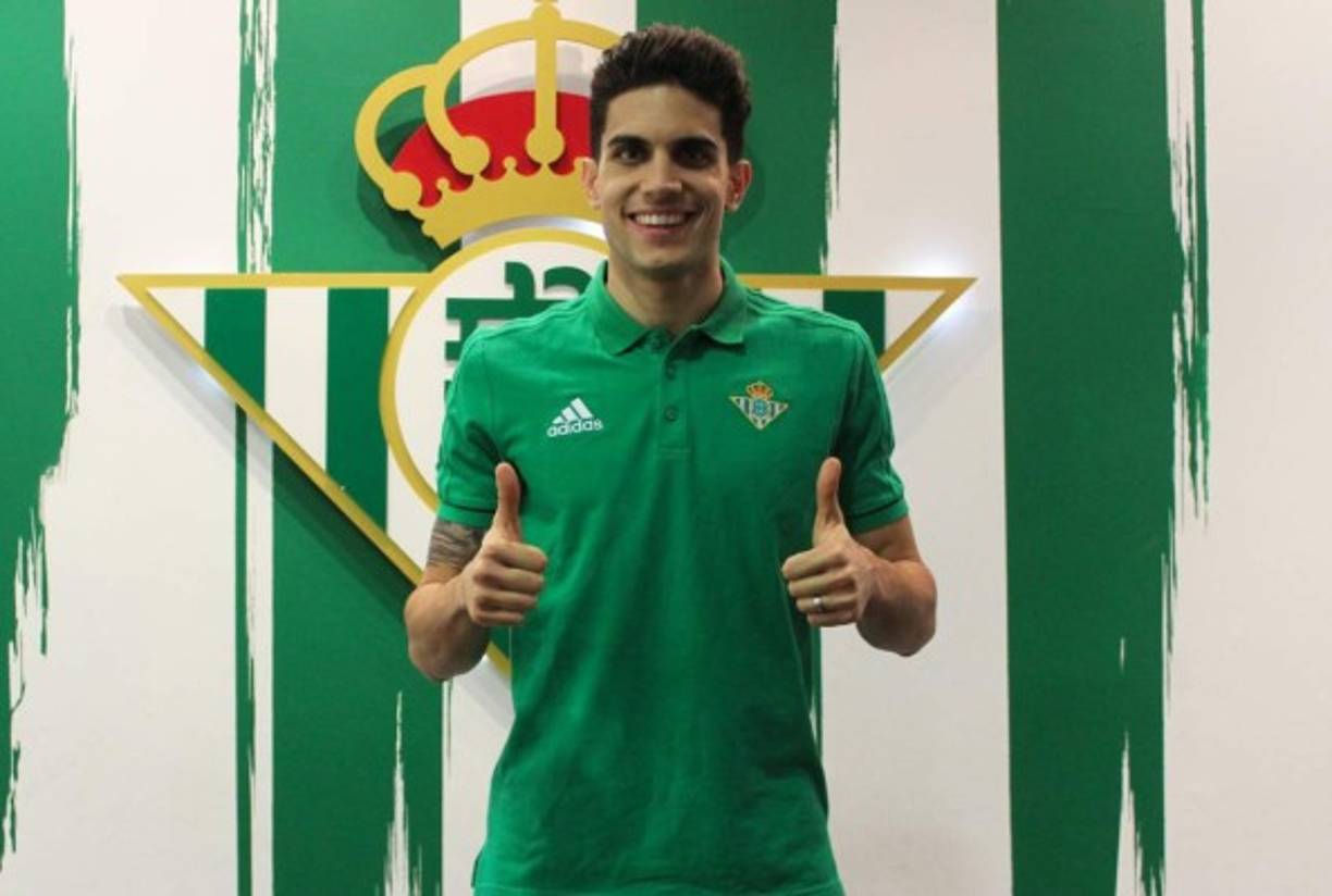 Marc Bartra, nuevo jugador del Betis. El central, ex del Barcelona y del Borussia Dortmund, llega para reforzar la zaga bética y firma hasta junio de 2023.