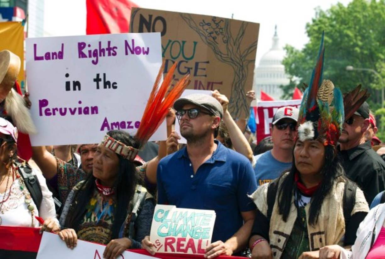 DiCaprio ha demostrado su apoyo total a diversos grupos ambientalistas.