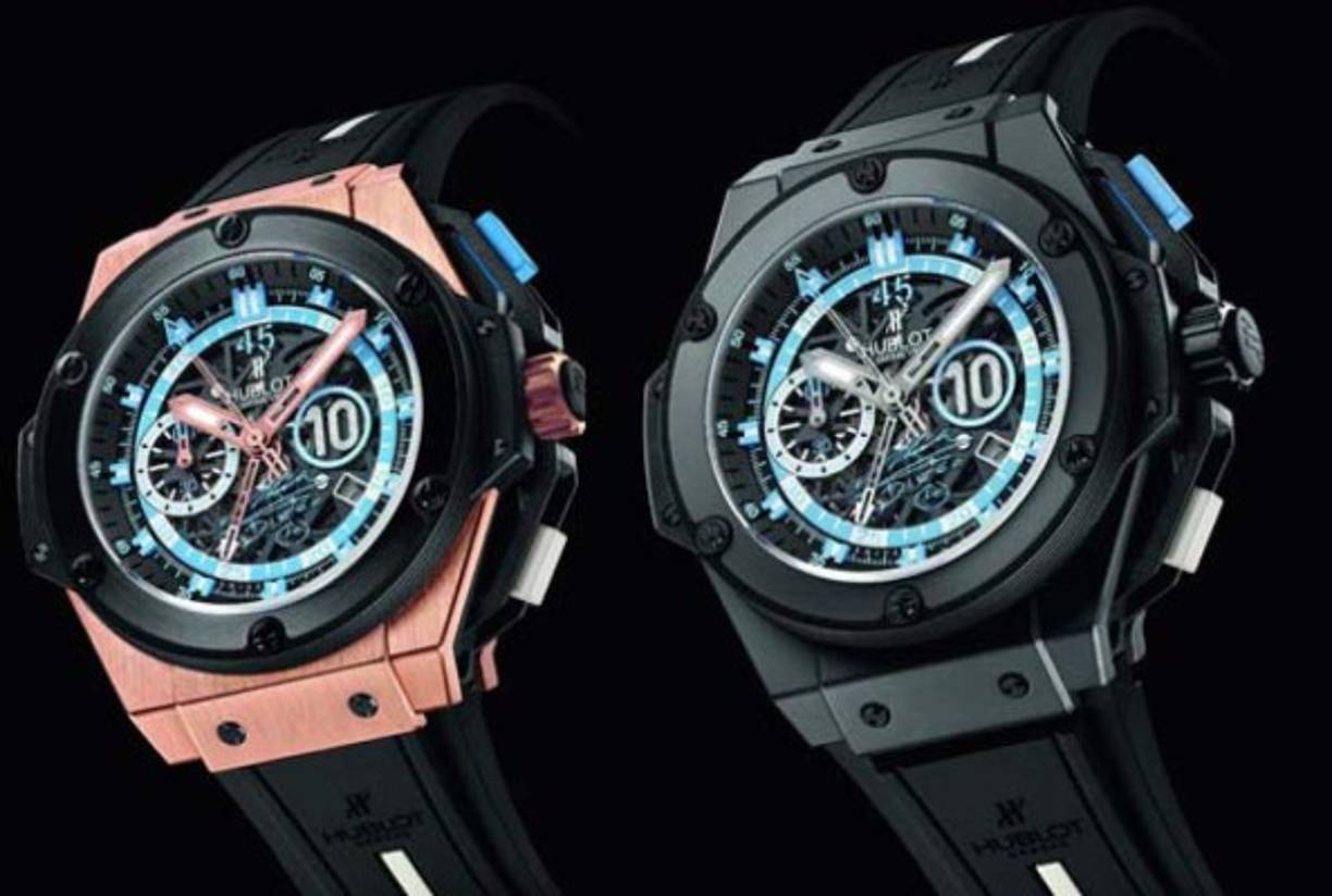Los relojes marca Hublot son uno de los lujosos regalos que le hace Diego Maradona a sus futbolistas.