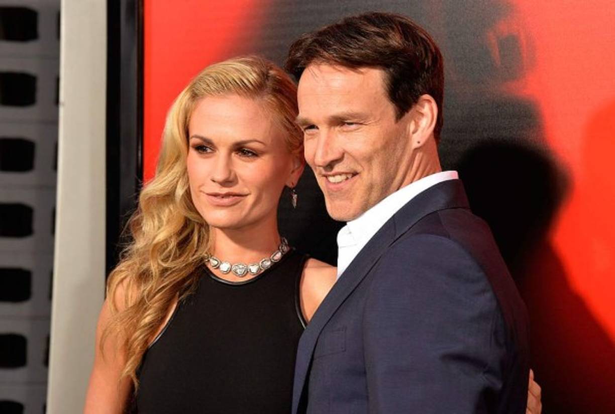 Anna Paquin. Casada con el protagonista de la serie True Blood Stephen Moyer, Anna Paquin dijo a la revista Zooey en 2009: 'La bisexualidad no es un problema. Es algo natural que se tiene y no es una decisión, es algo que se siente'.
