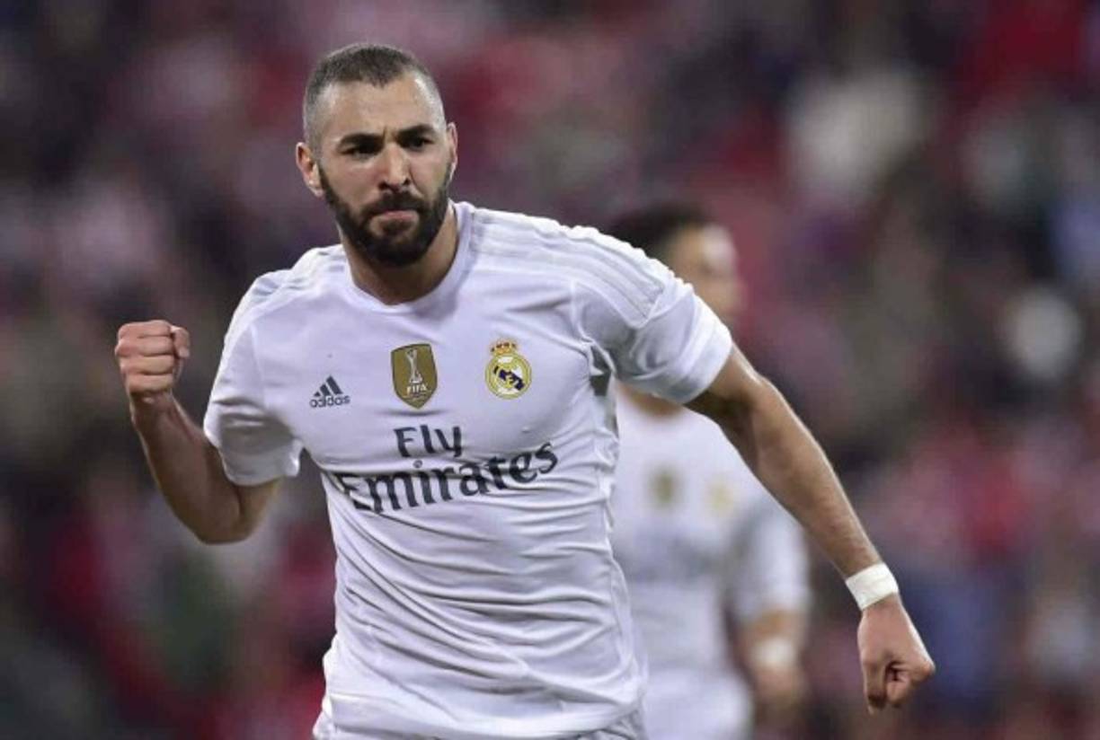 Karim Benzma del Real Madrid.