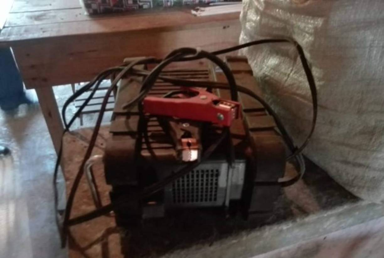 Se presume que es un narcolaboratorio ubicado en la zona donde opera la MS-13.