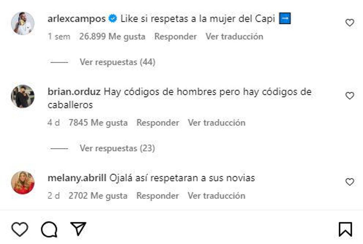 Gran cantidad de los usuarios que siguen a Antonela Roccuzzo son también fanáticos de Lionel Messi, quienes, en una de sus más recientes publicaciones, dejaron constancia de que no se atreven a lanzar piropos a la esposa del campeón del mundo por “respeto” a él. 