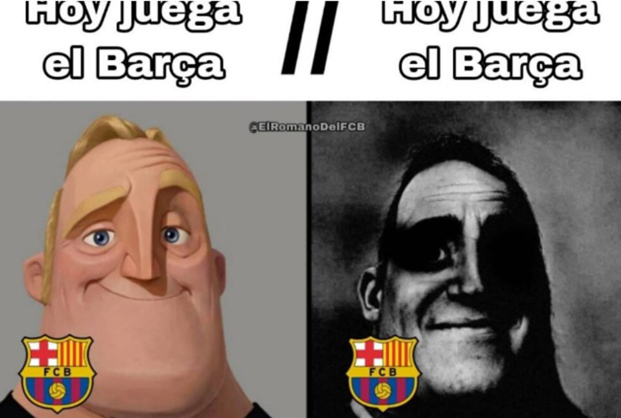 Barcelona sufre burlas: los memes que dejó la goleada ante Osasuna