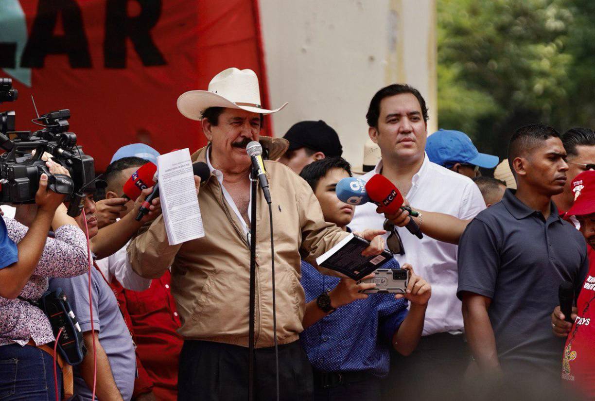 El también esposo de la presidenta Xiomara Castro cuestionó: “Se les ha olvidado o alegan amnesia de la votación masiva de sus diputados, con 106 votos a favor”. 