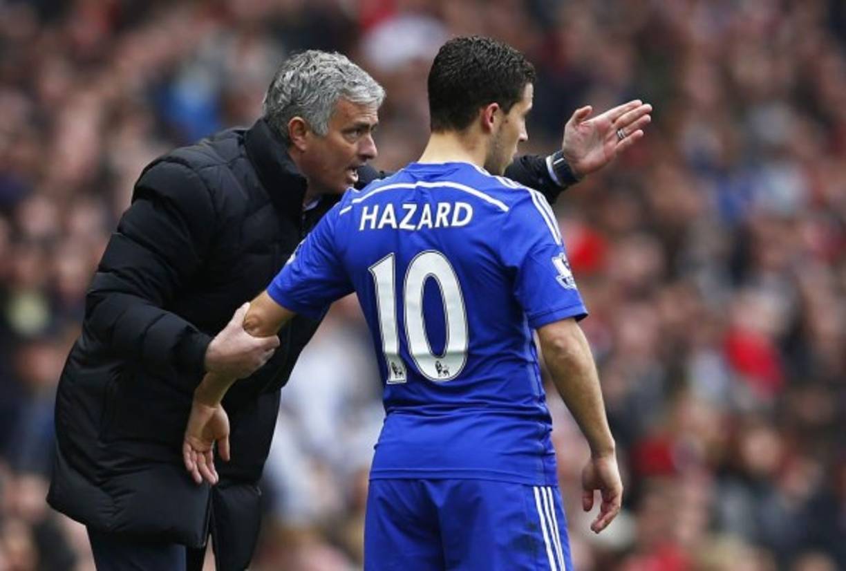 Mourinho y Eden Hazard protagonizan la disputa más sonada del momento.