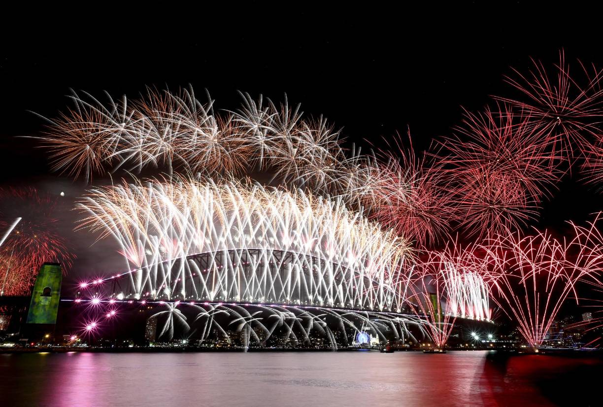 El espectacular recibimiento al Año Nuevo 2023 en Australia (FOTOS)