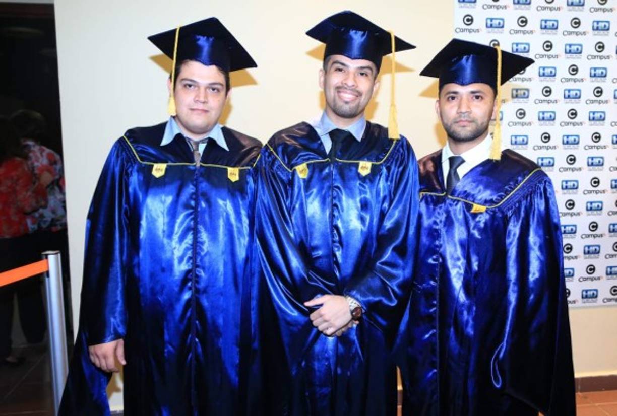 Mario Alcolea, Alberto Cálix y Wilfredo Oliva.