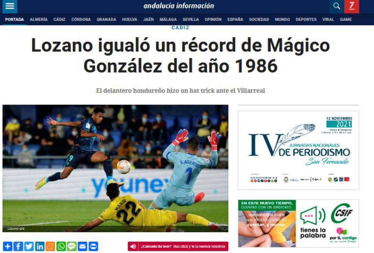 El “heredero” del Mágico González: España se rinde al Choco Lozano