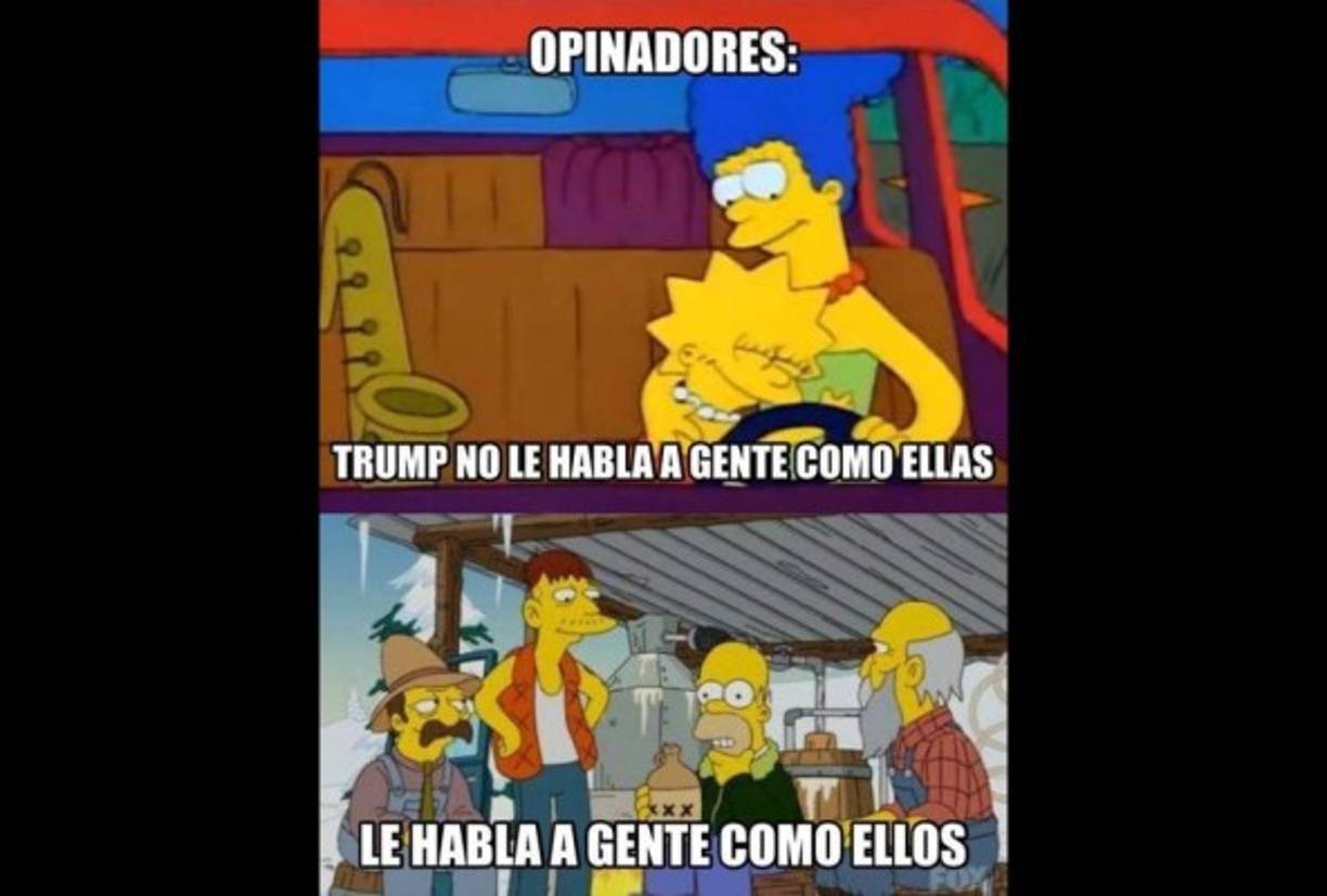 Las posturas de Trump.