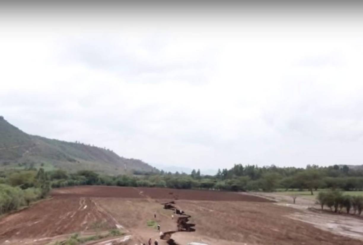 Se espera que los cuatro países del Cuerno de África, Somalia y la mitad de Etiopía, Kenia y Tanzania, se separen de África para formar un nuevo continente.