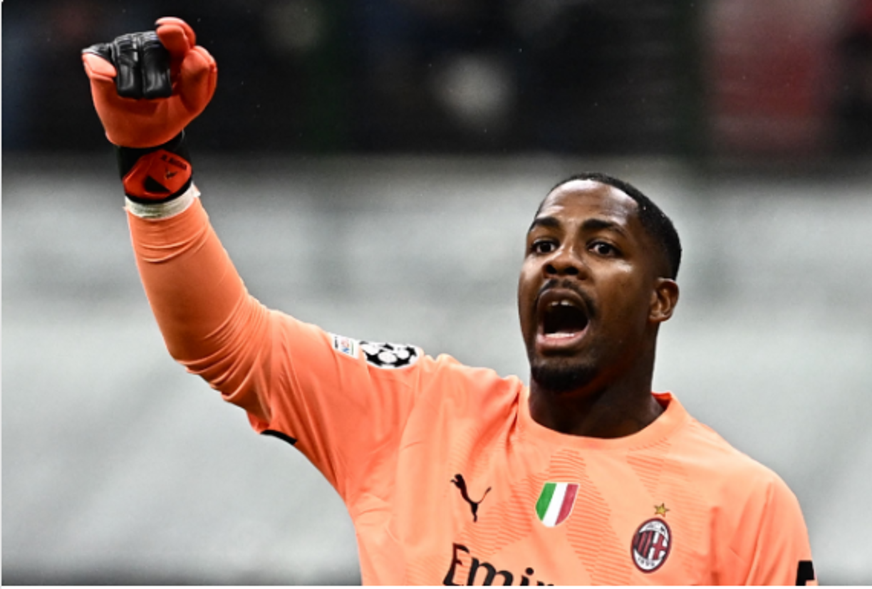 Según L’Equipe, Mike Maignan, guardameta del Milan, es uno de los intereses del Chelsea de cara a la próxima temporada.