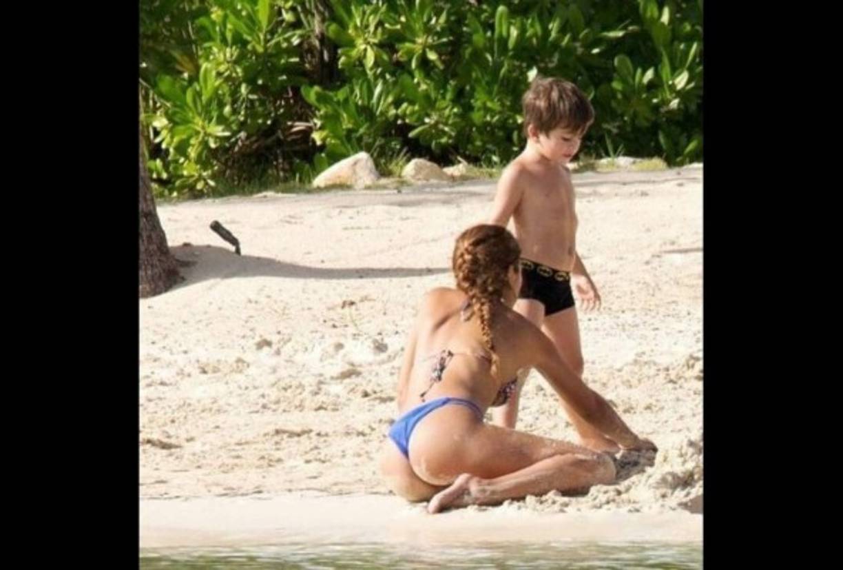 Luego de la gran boda celebrada en Rosario, Lionel Messi, Antonela Roccuzzo y sus hijos Thiago y Mateo partieron a la isla caribeña de Antigua y Barbuda.