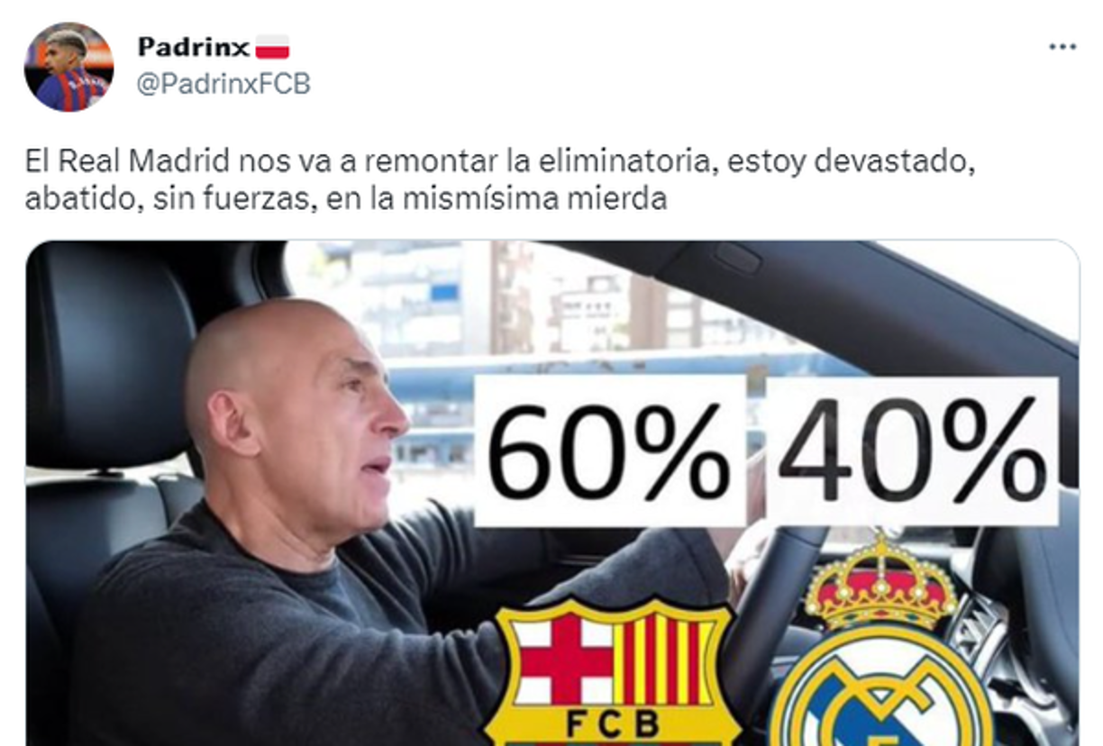 Los crueles memes que destrozan al Barcelona tras la paliza del Madrid
