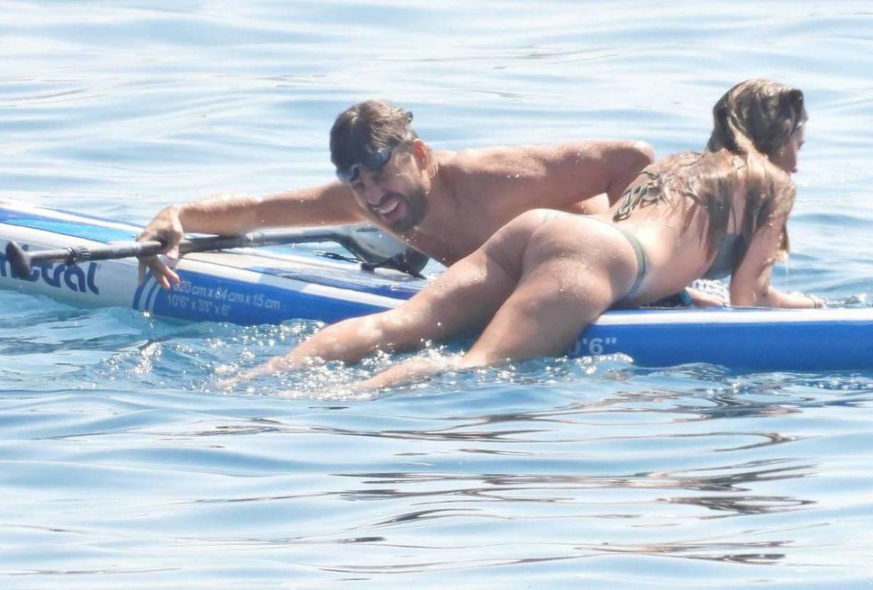 La pareja disfrutó de un gran tiempo en Croacia durante su tiempo libre.