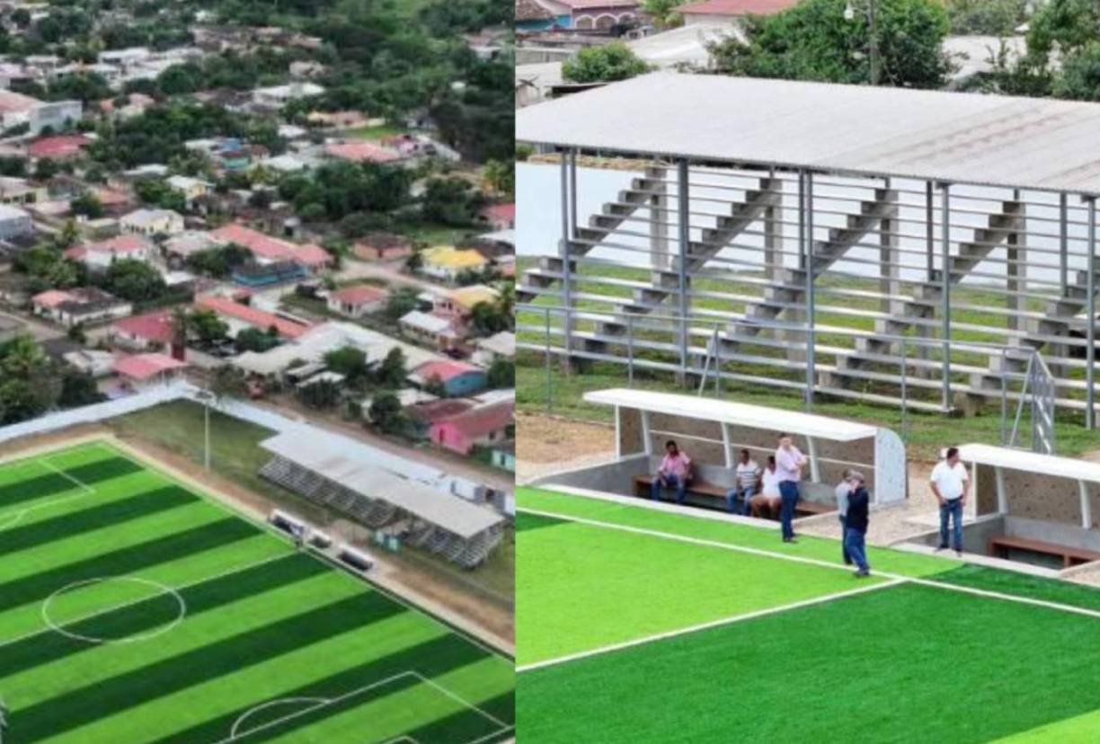 El escenario deportivo recientemente fue inaugurado, pero está siendo remodelado para debutar en la primera división del fútbol de Honduras.