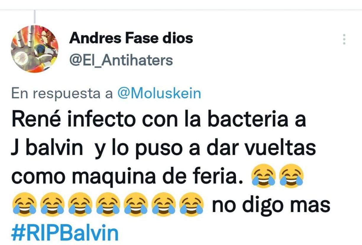 #RIPJBalvin Memes acaban a J Balvin por respuesta de Residente
