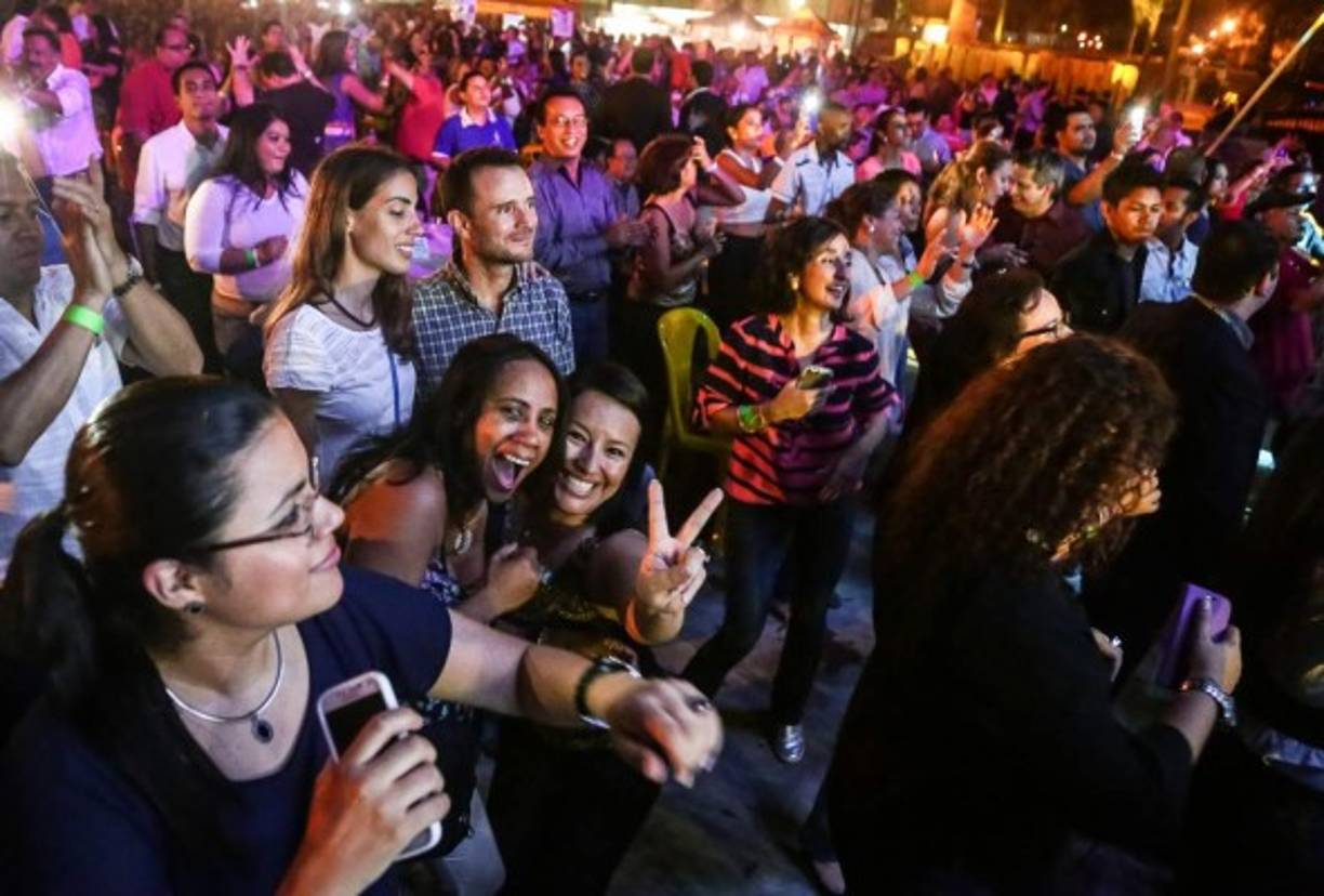 El público disfrutó hasta el amanecer.