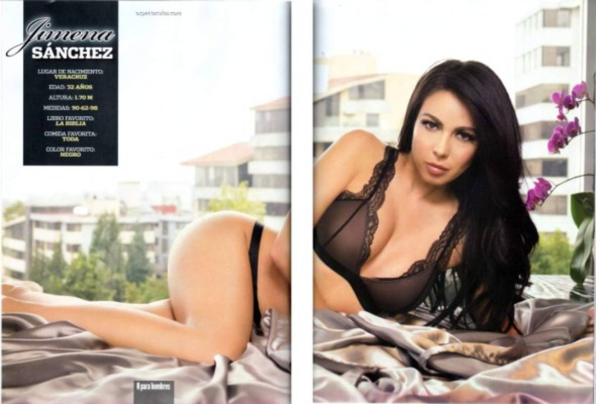 Jimena ha salido en muchas revistas de espectáculos y de deportes.