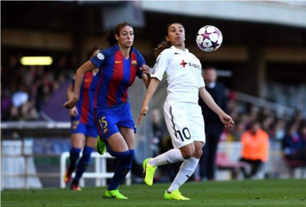 Luego Marta jugó desde el 2014 hasta el 2017 con el FC Rosengard sueco.