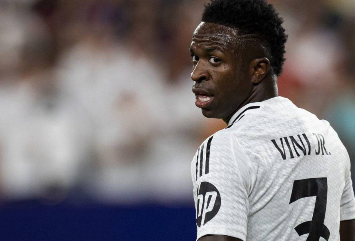 Vinicius ingresó a los 56 minutos. 