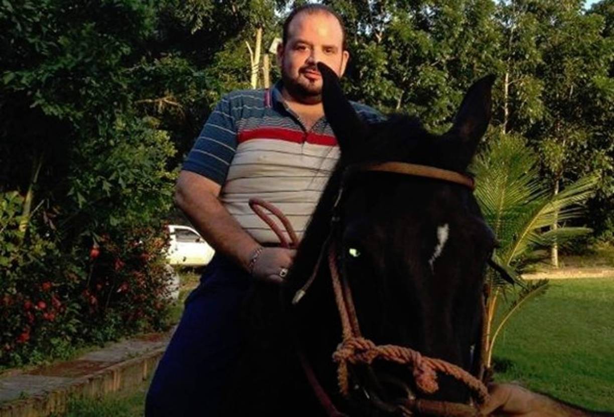 Chepe Handal es amante de los caballos.