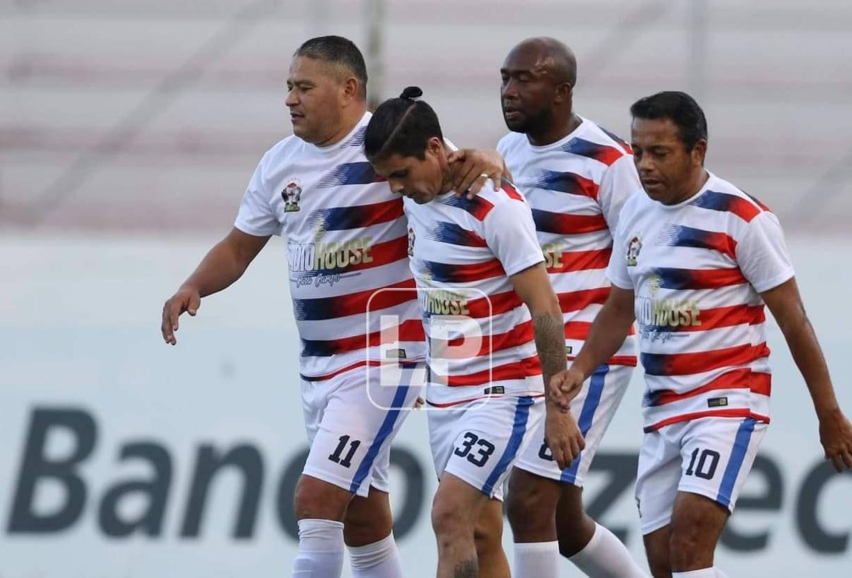 Wilmer Velásquez, Ramiro Bruschi, Dani Turcios y Jerry Palacios.