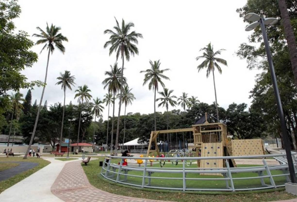 Vista del parque modelo San José de la Vega.