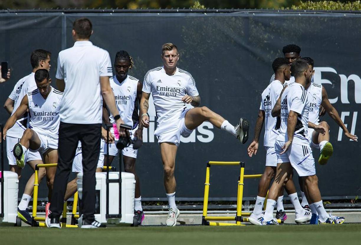 La sesión de entrenamiento se llevo a cabo en las instalaciones de la universidad UCLA.