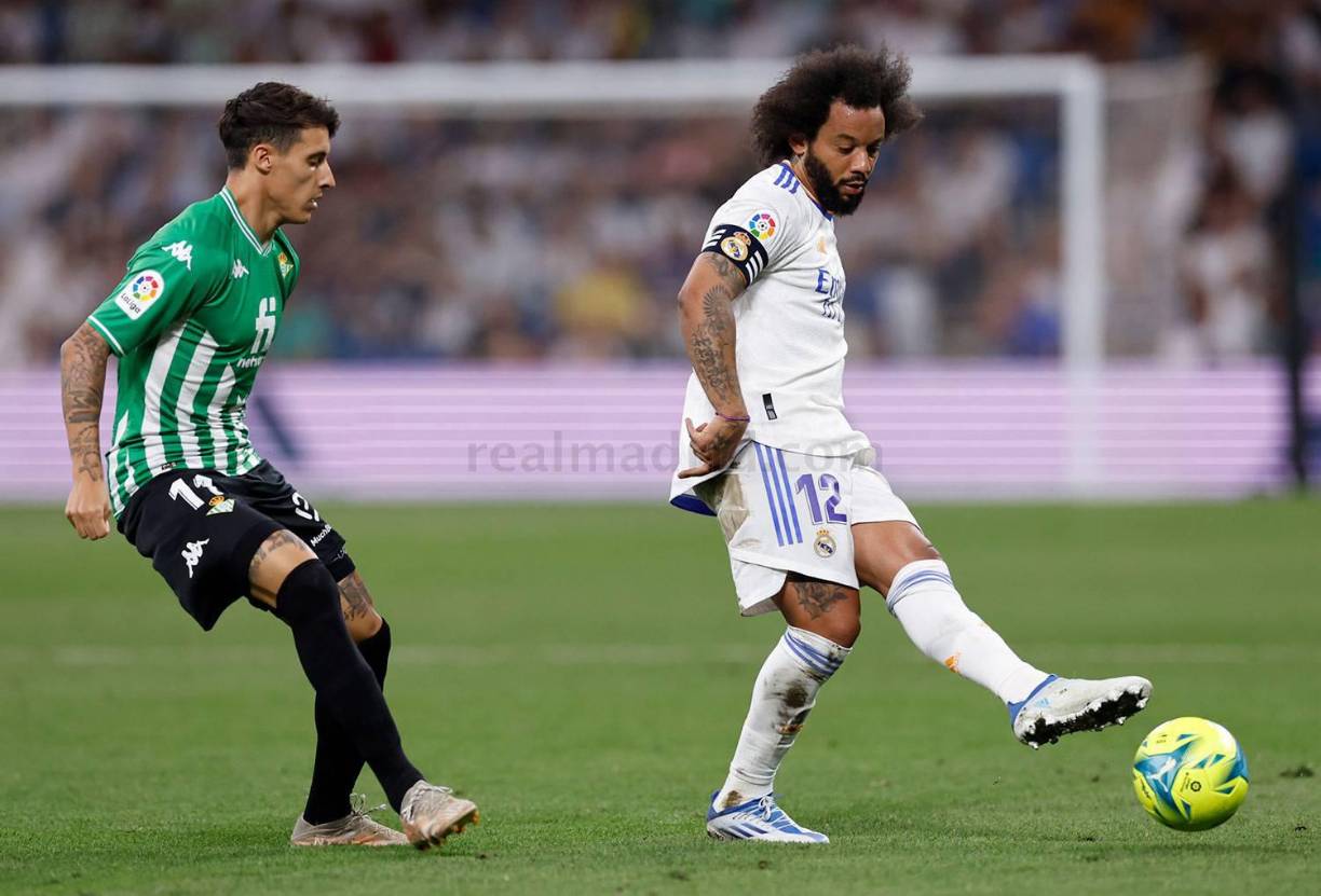 Marcelo disputó sus últimos minutos como jugador del Real Madrid.