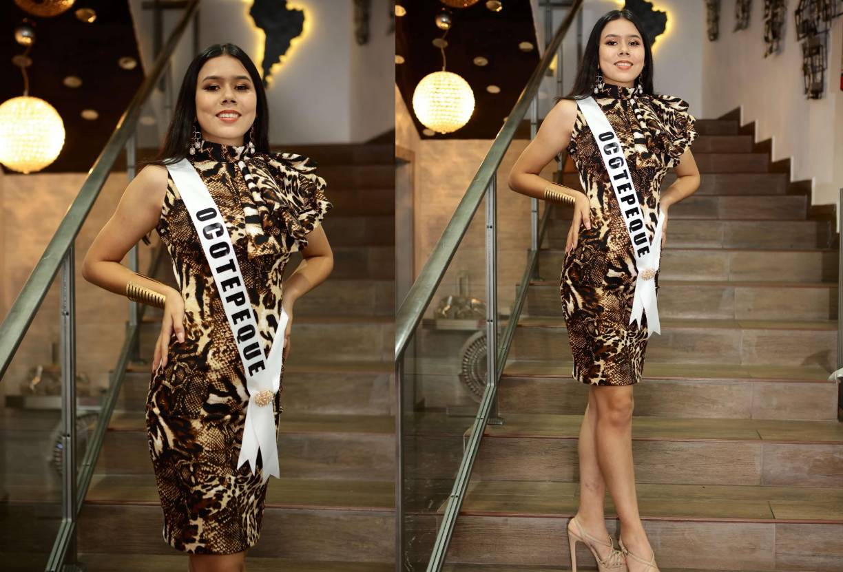 Alondra Palencia representa este año a Ocotepeque. La joven estudia la carrera de Contaduría y Finanzas. Alondra también ha participado en varios concursos, entre ellos, el Carnaval de Ocotepeque, del que fue reina en 2019. 