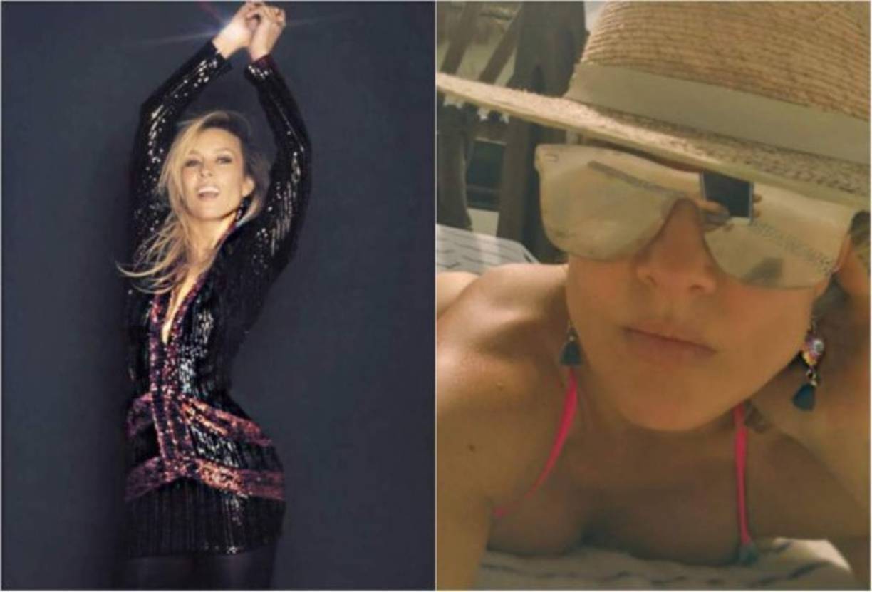 Ella ha subido numerosas imágenes en sus redes mostrando su figura.