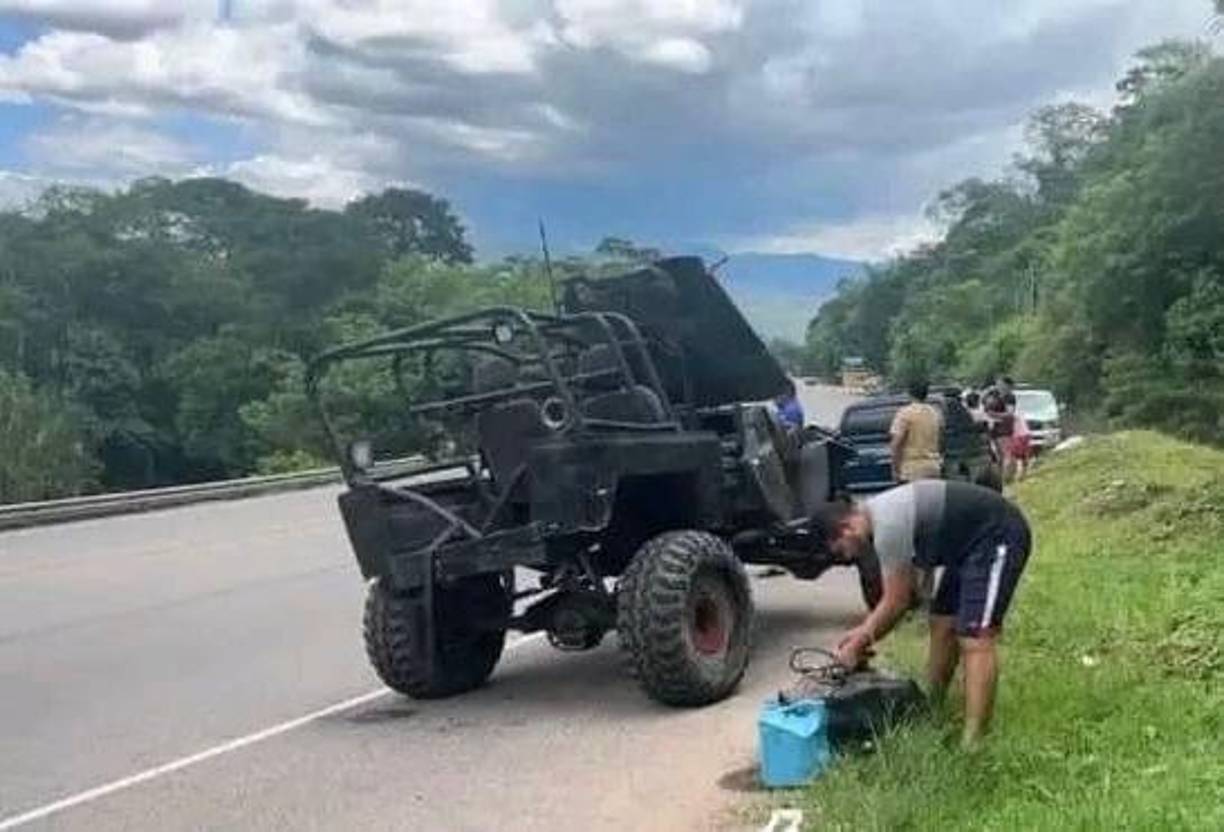 Daniel y Yariel murieron tras volcar su vehículo todoterreno en una curva de la CA-5