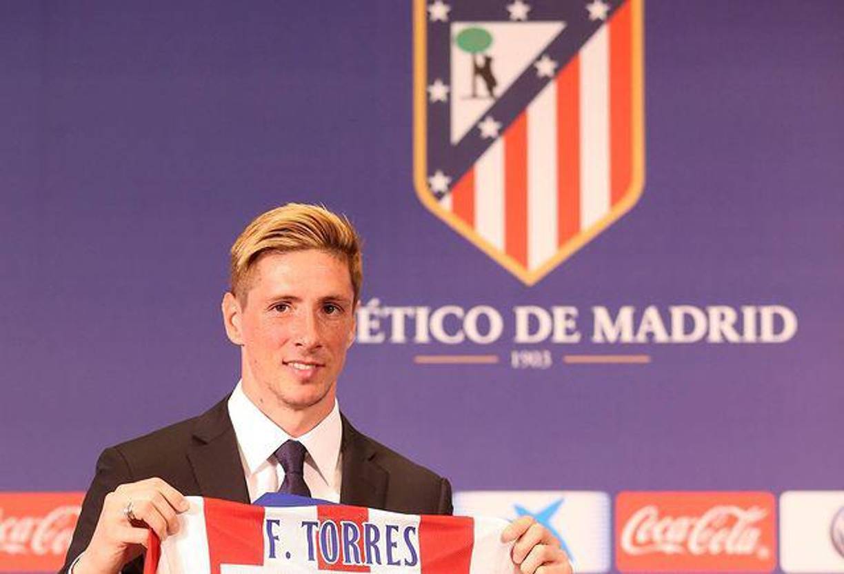 Este era el físico de Fernando Torres en su llegada al conjunto colchonero.