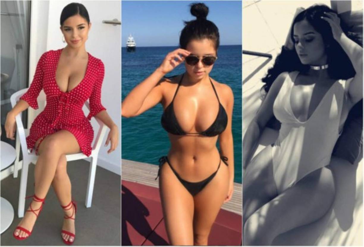 La modelo Demi Rose tiene curvas perfectas, impresionantes y muy envidiables.