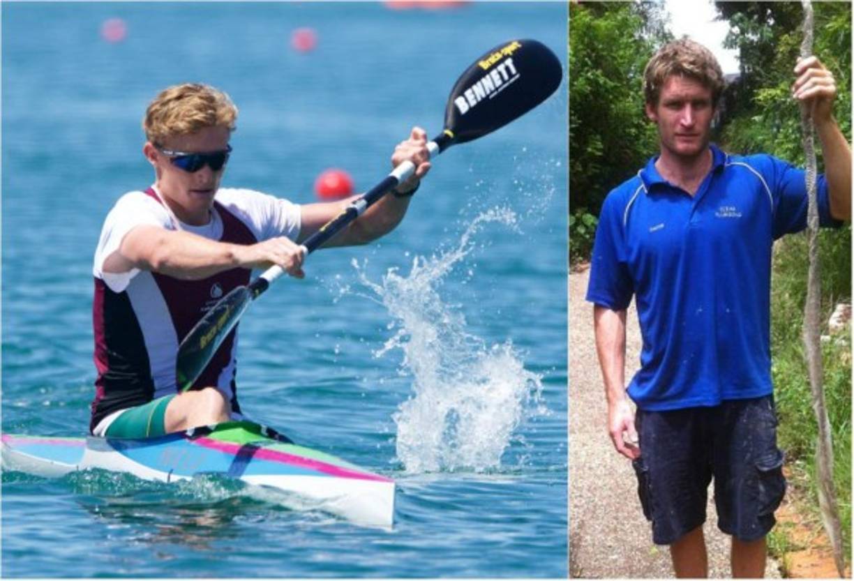 El canoístra australiano Jacob Clear trabaja como plomero de día y en las tardes se dedica a entrenar en Queensland's Gold Coast. Clear posteó una imagen en las redes de una mudada de serpiente que encontró en una tubería.