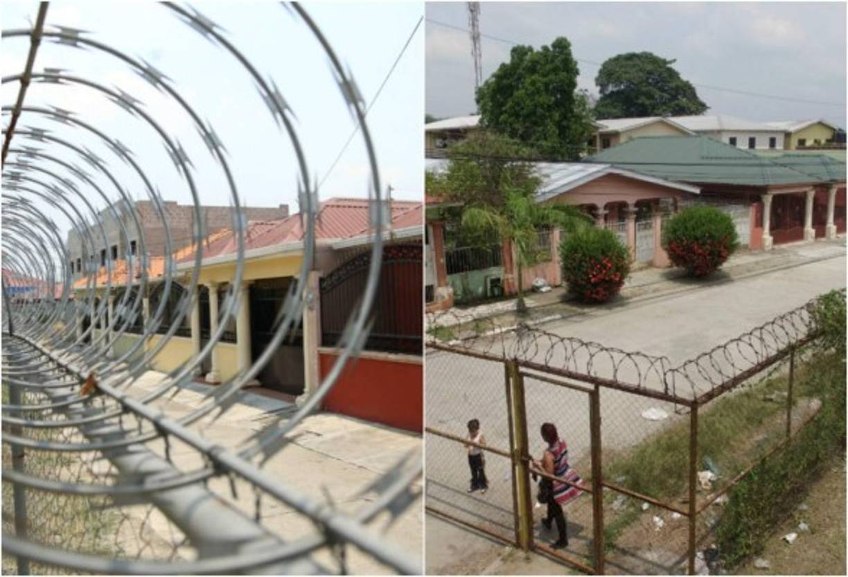 Los barrios y colonias que no poseen cerco perimetral han optado por instalar trancas y portones para protegerse de la delincuencia.