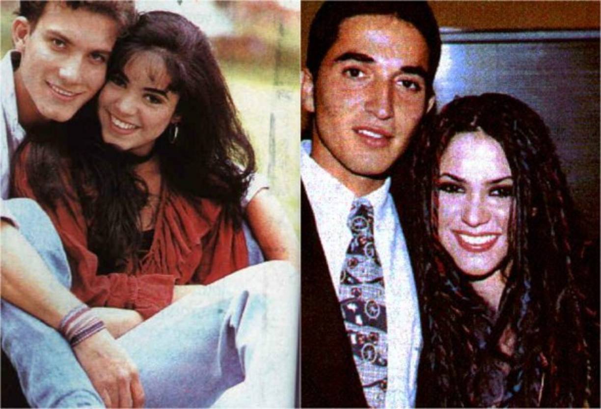 Con tan sólo 13 años, Shakira tuvo su primer novio, llamado Óscar Pardo, quien era su vecino, el un romance duró dos años (de 1990 a 1992). El segundo también se llamaba Óscar y lo conoció en las playas de Barranquilla, luego ella se mudó a Bogotá y él la siguió, duraron año y medio.