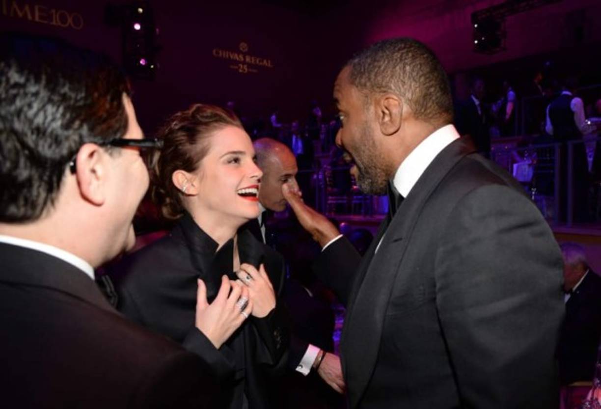 Emma Watson y Lee Daniels.