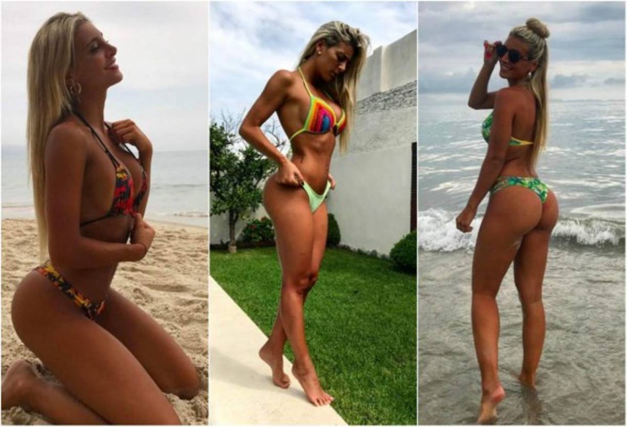 La presentadora del clima María Sol Pérez comparte a diario imágenes de su escultural figura.