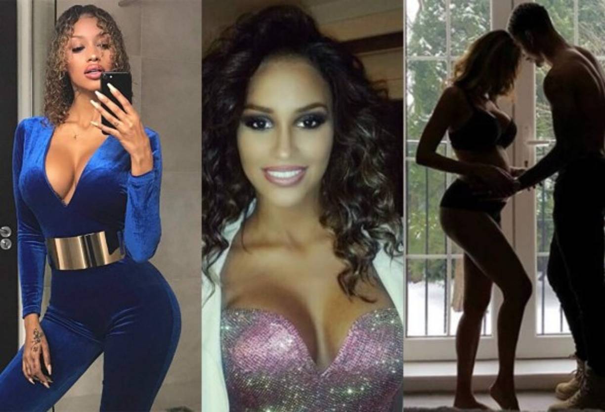Ella es Fanny Neguesha, cantante, modelo, actriz y bailarina belga. La chica fue novia de un ex futbolista y hoy ha anunciado que está esperando un hijo; el padré es otro jugador.