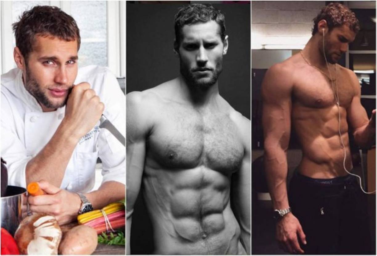 Franco Noriega, nació en Perú y está considerado el chef más sexy del mundo. El también modelo posee su propio restaurante 'Baby Brasa' en Nueva York.