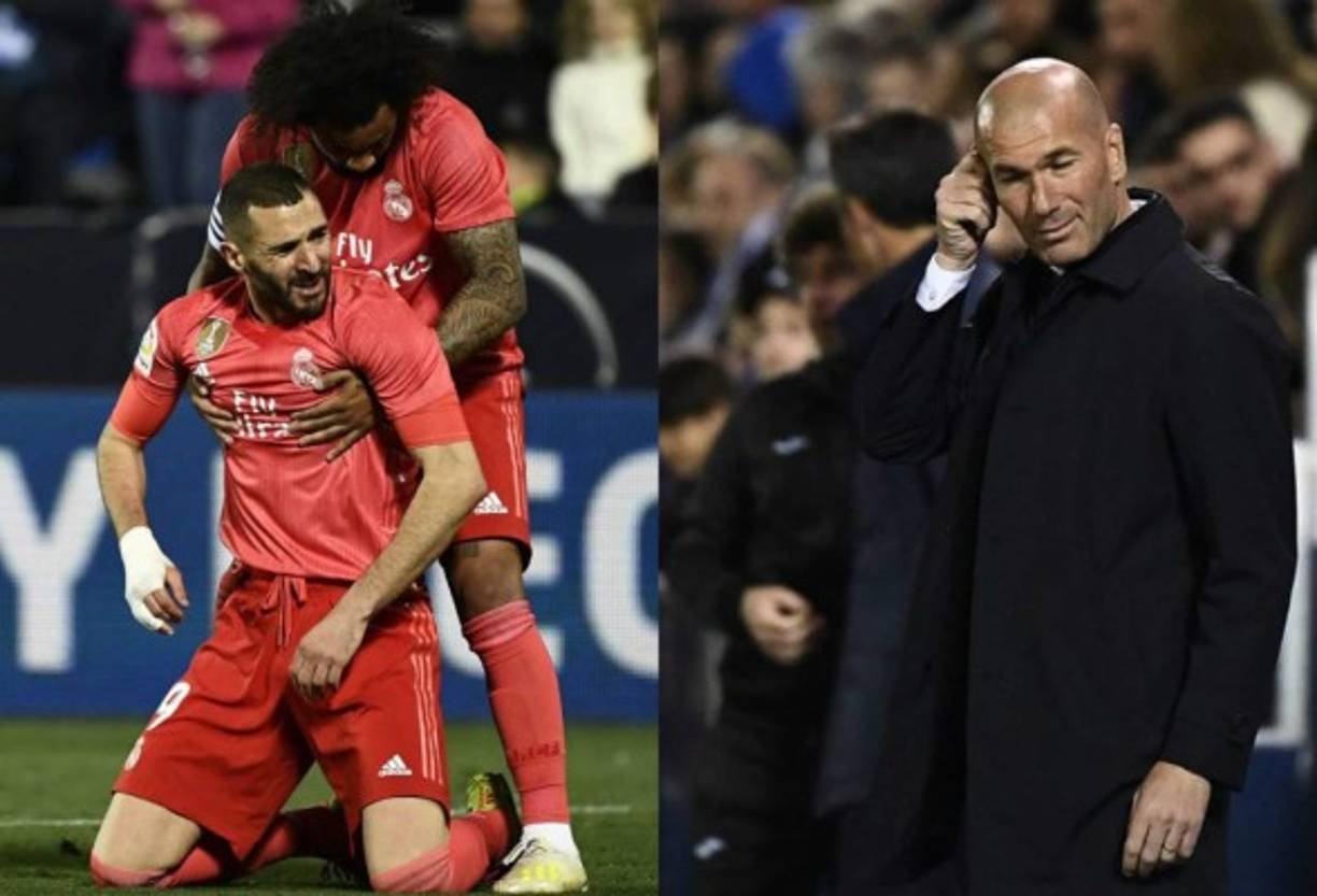 Sin aspirar a ningún título desde hace varias semanas y en plena celebración de la Semana Santa, Real Madrid continuó con su particular calvario esta temporada y sumó un pobre empate 1-1 en su visita a Leganés. Crack madridista se molestó y todo indica que se va del club, Zidane se mostró preocupado. Fotos AFP .