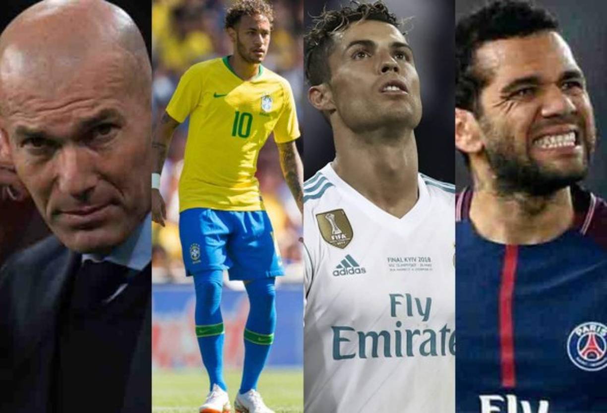 Entérate de los fichajes y rumores que se han generado en las últimas horas en Europa. Zidane, Neymar, Cristiano Ronaldo, Dani Alves, Barcelona y Real Madrid son protagonistas.