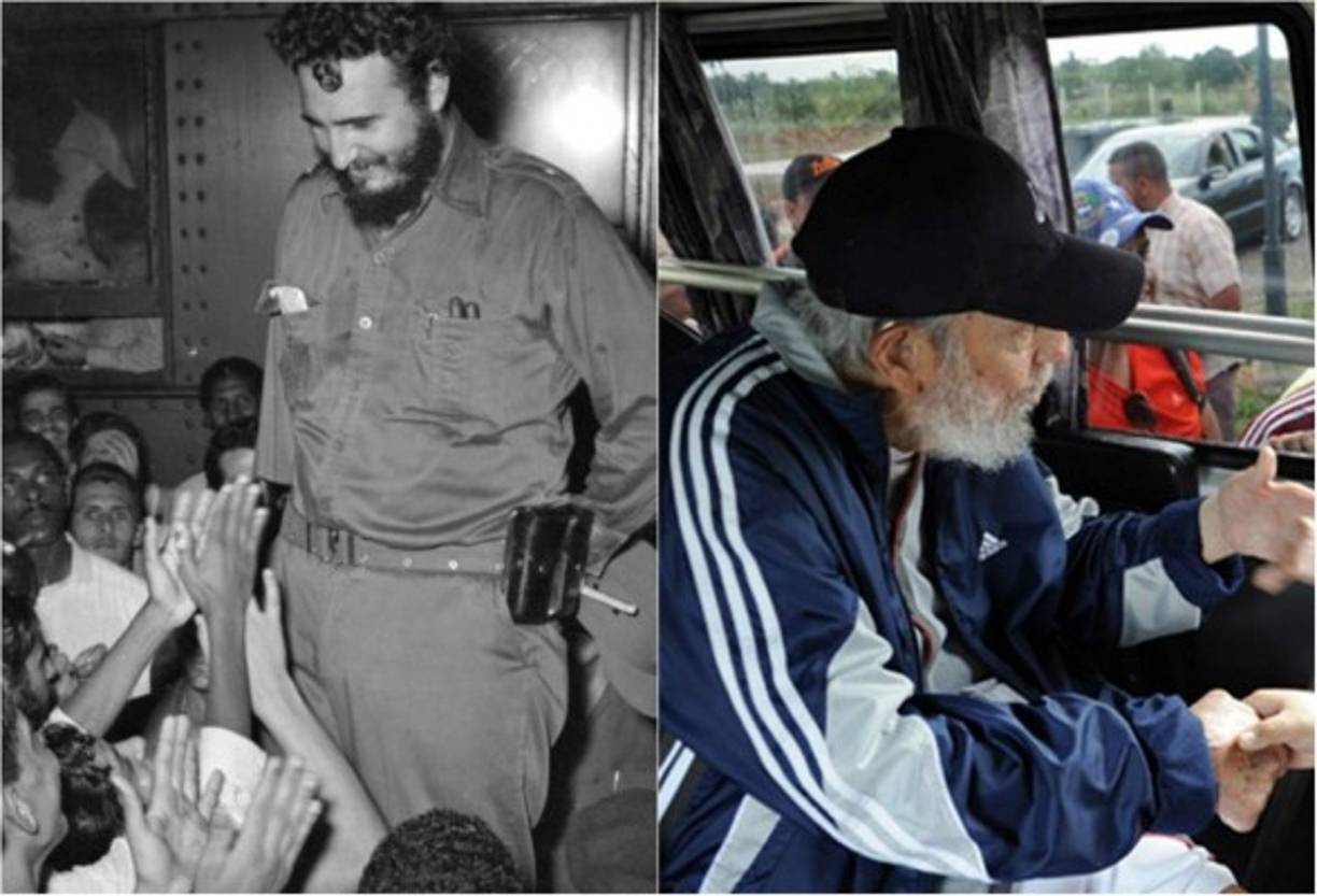En el plano político, pese a no continuar en el poder, Fidel Castro continúa siendo un líder aclamado, al igual que hace medio siglo.