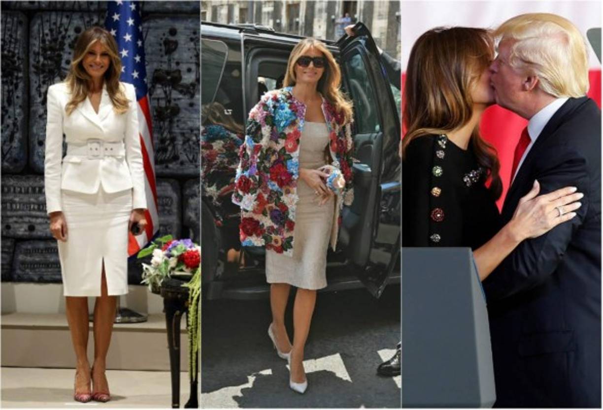 La primera dama estadounidense, Melania Trump, realizó su primera gira diplomática junto a su esposo, el magnate Donald Trump, con resultados 'increíbles' para la ex modelo eslovena que conquistó corazones en Europa y Oriente Medio.