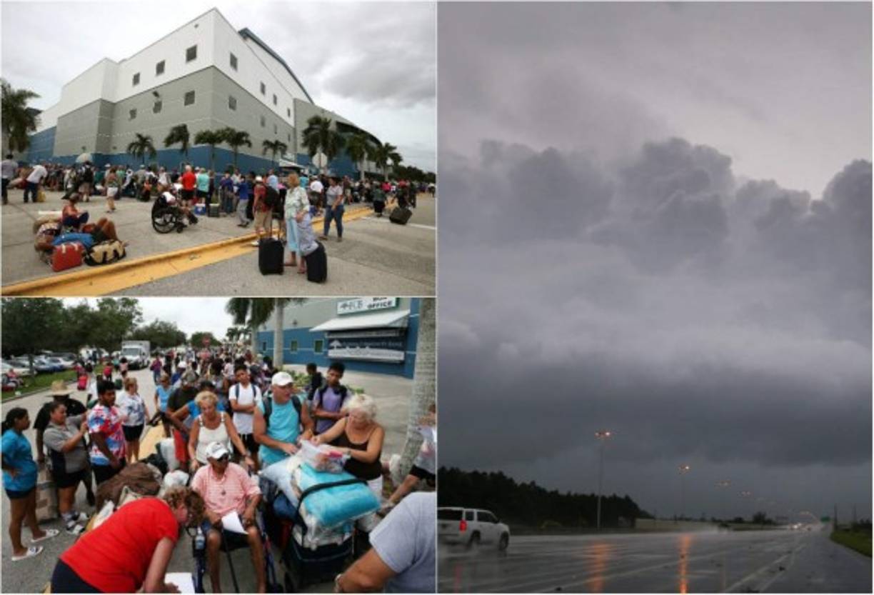 6,3 millones de personas han sido evacuadas del estado de Florida ante la llegada del huracán Irma.