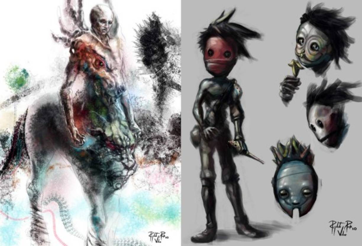 Rigoberto Andrés Pares Vélez es un joven ilustrador y pintor hondureño.